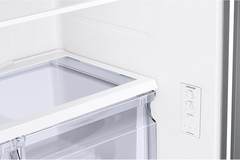 Frigorifero French Door con congelatore, 178 cm, 495 l, WiFi & SmartThings AI Energy Mode, Twin Cooling+, Auto Ice Maker, No Frost+, look in acciaio inox, RF50C530ES9/EF