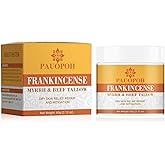 PAUOPOH Frankincense Balm – Nourishing Body Moisturizer for Dry Skin, Hands & Heels – Silky Texture, Non-Greasy, Essential Oil Blend for All Skin Types