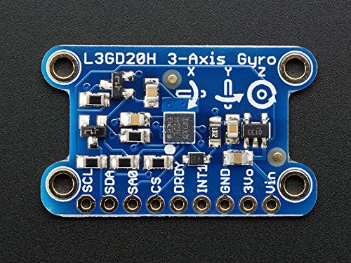 Adafruit (PID 1032) L3GD20H Triple-Axis Gyro Breakout Board - L3GD20/L3G4200 Upgrade - L3GD20H