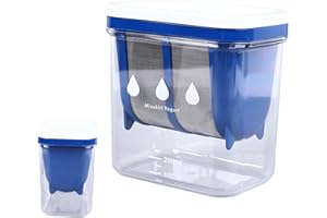 TIKATARER Yogurt Strainer, Square Large Capacity Yogurt Filter Whey Separator Smooth Filtration for Kitchen Milk Juice Smooth