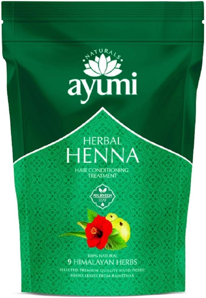 Ayumi Herbal Henna + 9 Himalayan Herbs (500g)