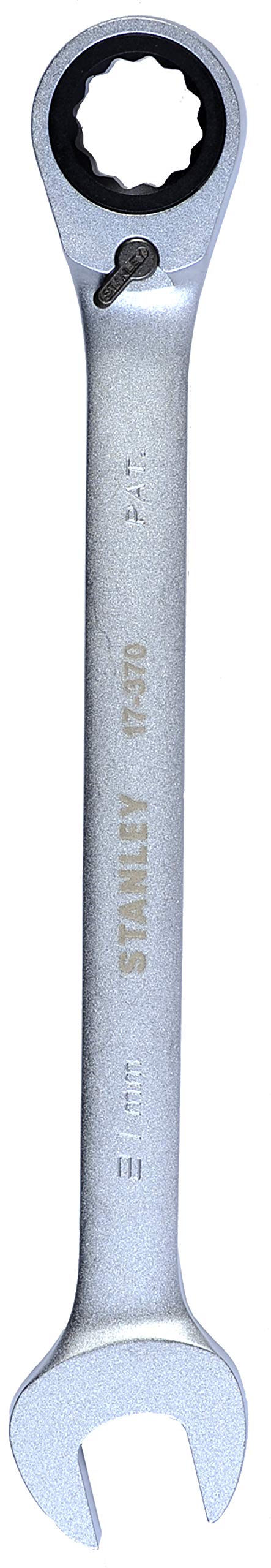 Stanley 1-17-370 Combination Spanner with Ratchet, Silver, 21 mm