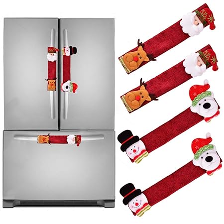 Juego de 4 fundas para manijas de puerta de refrigerador, diseño ...