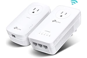 TP-LINK USA CORPORATION TL-WPA8631P KIT AV1300 GIGABIT PASS-THROUGH POWERLINE AC