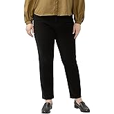 Jag Jeans Womens Plus Size Cassie Mid Rise Slim Straight Leg Jeans & Pants - Legacy