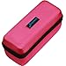 Hard Travel Case For Bose Mini II & Bose Soundlink Mini Bluetooth Portable Speaker - Carry Case for Speaker, Wall Charger, Charging Cradle & Silicone Cover, Pink, By Bluetech