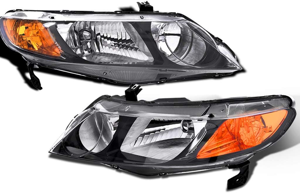 Chranto Lucky 7. ! Faros Delanteros/Lámparas Par para Honda Civic Coupe 2Dr JDM 2006 2011 Chranto Lucky 7. ! Faros Delanteros/Lámparas Par para Honda Civic Coupe 2Dr JDM 2006 2011