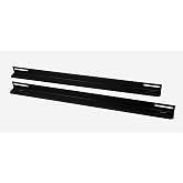 RAISING ELECTRONICS Rack Mount Supporting Rails L-Shape 1 Pair for 800mm Deep Cabinets/Racks 22" Long