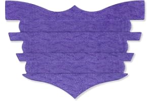 FLAIR Equine Nasal Strips for Horses (Purple, 6 Pack), Adhesive Equine Nasal Strips & Support, Breathing Aids for Training Horses, Equine Health Supplies, Breathing Aid