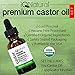 IQ Natural 100% Pure Cold Pressed Organic Castor Oil - Eyelash & Eyebrow Growth Serum, Conditioner & Treatment