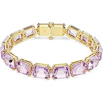 【SWAROVSKI】ミレニア テニスブレスレット ★ ペアカット Amazon.com: Swarovski Millenia Tennis bracelet, Octagon cut