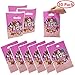 WEIERDING 50 Packs LOL Party Gift Bags, Birthday Decoration Gift Bags LOL Gift Bags Party Supplies for Kids LOL Themed Party