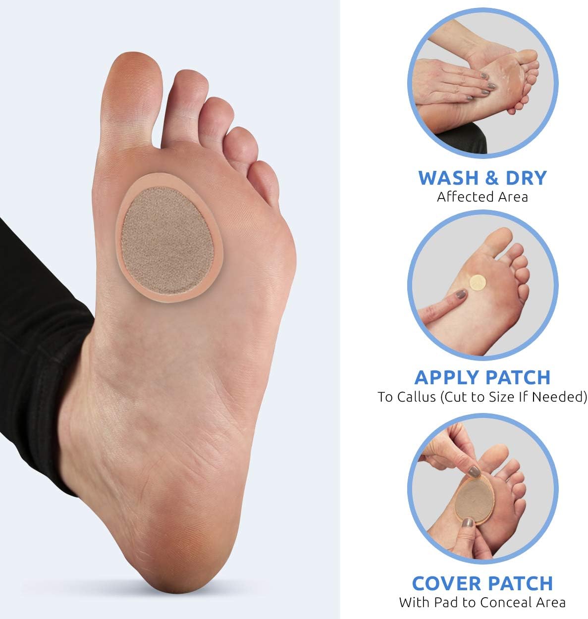 Comfort Zone Medicated Callus Removers, Effective Callus Removal Treatment with Salicylic Acid, 1 Pack: Health & Personal Care