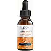 Vitamin C Serum For Face - 20% Vitamin C Serum with Hyaluronic Acid, Vitamin E - Aloe Vera Facial Serum, Made In Canada - 30 