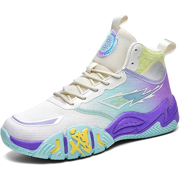 Basketball Shoes High Tops Women Men Basketball Shoes Colorful