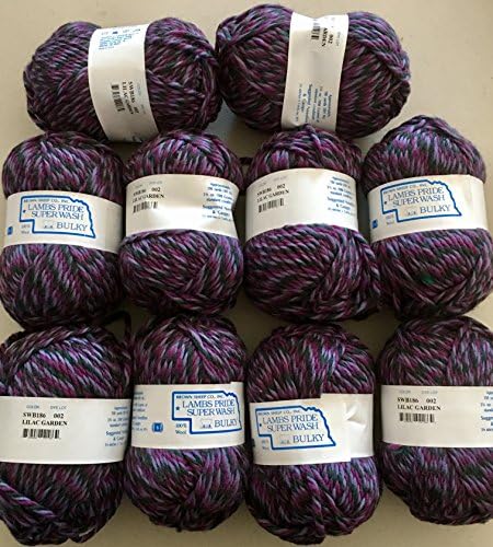 Yarn Place Brown Sheep Superwash Yarn Bulky Lilac Garden 1st