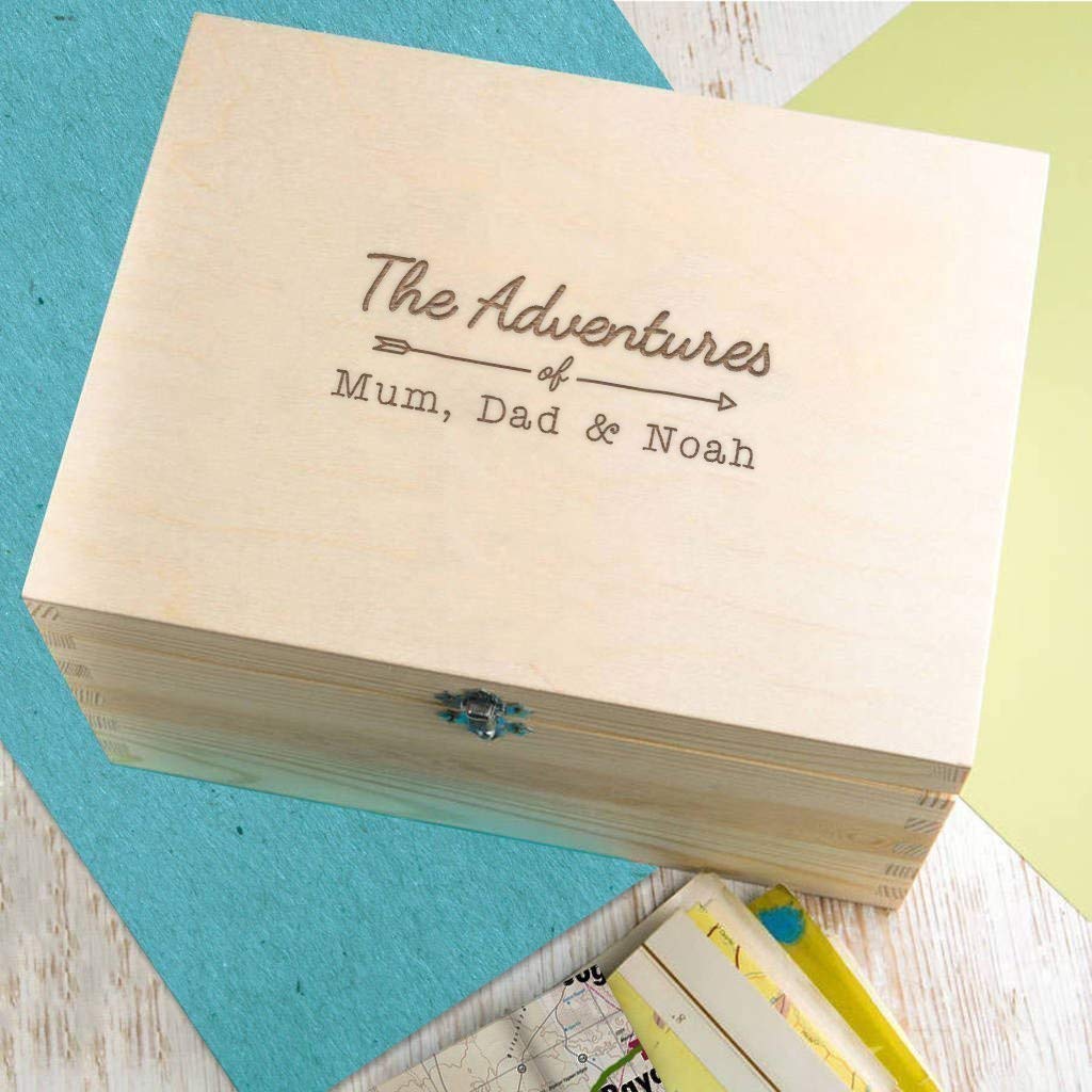 the adventures of.' Family Keepsake Box Our