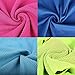 Peicees 10 Pack Microfiber Cooling Towels for Neck Sports Gym Workout Cooling Towel, 40x12 Inches Fast Drying Super Absorbent Compact Lightweight for Climbing Camping Travel Beach