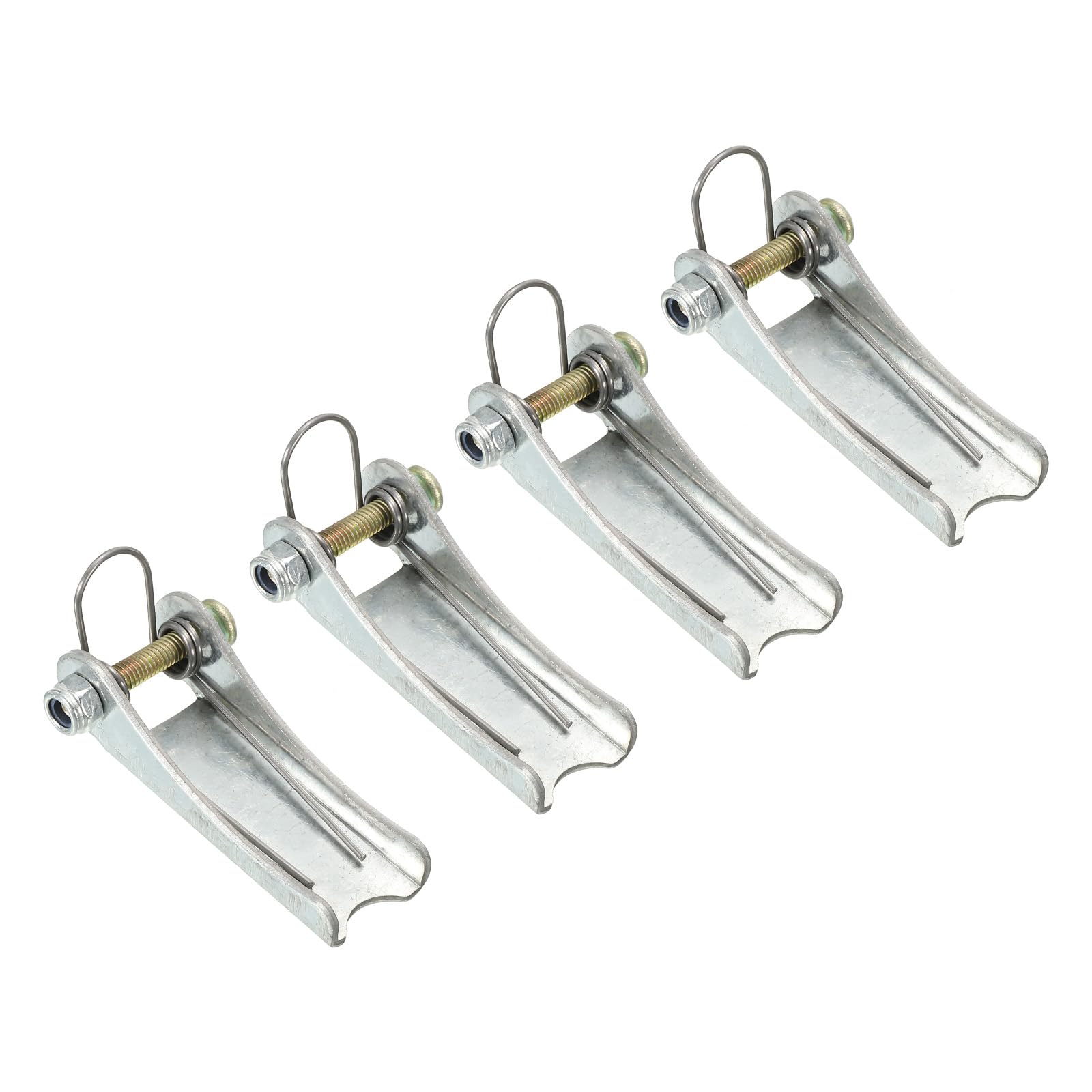 PATIKIL 2 Inch Replacement Hooks Latch, 4 Pack Metal Towing Receiver Hitch for Clevis Hook Trailer, Silver