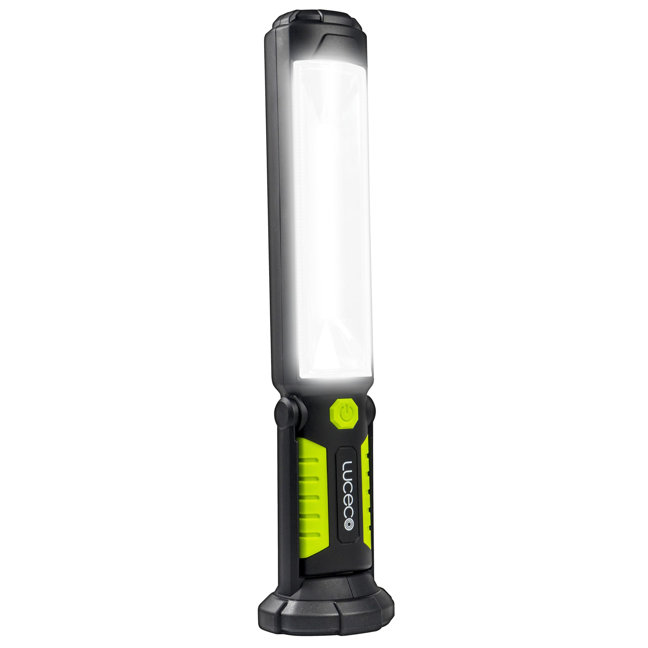 Luceco LED Tilting Torch Light with USB Power Bank, 2 Light Modes, Rechargeable, Black, IK05, 5W, 450lm, 6500K, LILT45T65