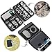 Electronics Organizer, Jelly Comb Electronic Accessories Cable Organizer Bag Waterproof Travel Cable Storage Bag for Charging Cable, Cellphone, Mini Tablet (Up to 7.9'') and More(Purple and Gray)