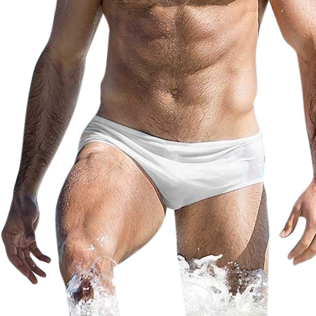 Bolayu Men's Swim Briefs Sexy Swim Briefs Low Rise Swimming Brief Salent Quick Dry Swim Briefs Sport Sexy