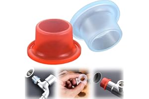 HILOST Faucet Leak-Proof Sealing Gasket,Mini Silicone Faucet Sealing Gasket,Household Universal Faucet Leak Proof Sealing Washer (20 Pcs (Mix Color))