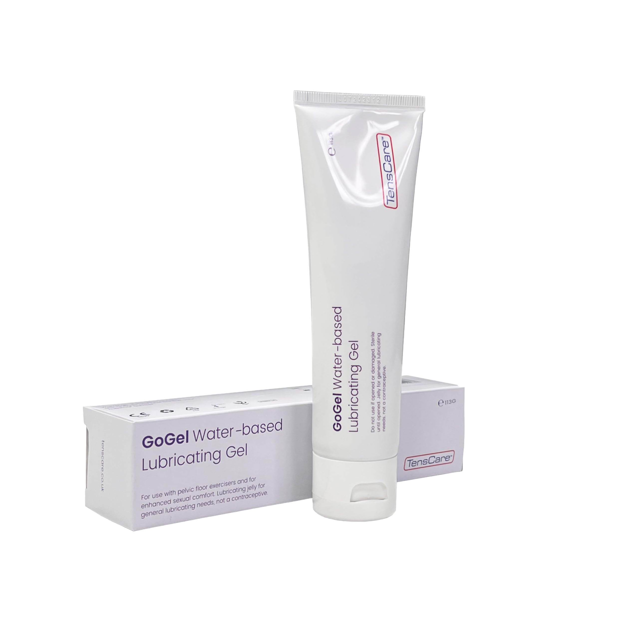 TensCare Water-Based Lubricant Go Gel 100 ml | Helps The Effectiveness of Pelvic Floor Toners