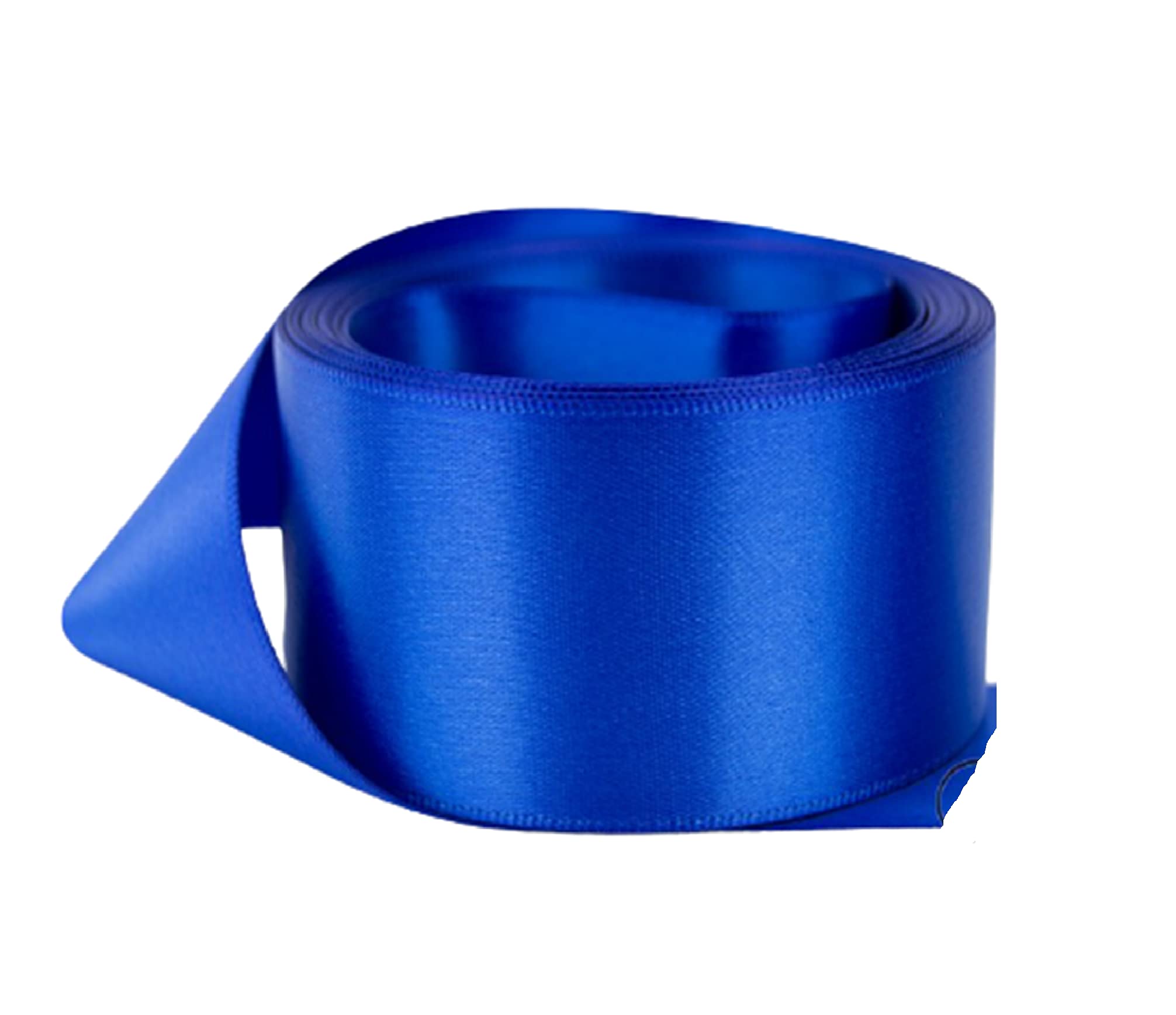 Blue Satin Ribbon Double Sided 38mm (1.5 Inch) Wide x 10 Meters (Royal Blue) Thick Ribbon for Gifts Wrap Sew Party, Decorations Events Dress Wedding Christmas Crafts, Bows Car, DIY, Bouquets, Easter