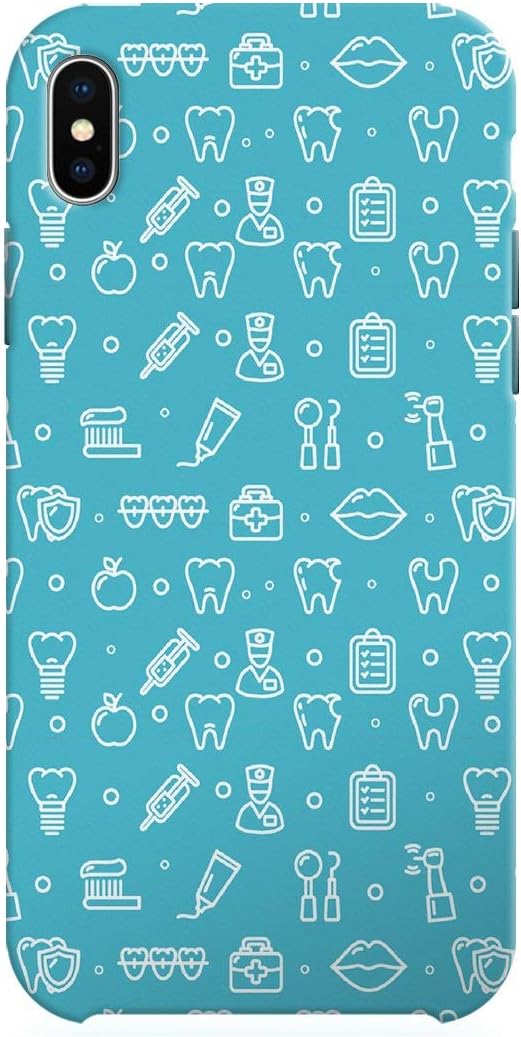 Dentist iPhone X Case, Teeth iPhone 10 Case, iPhone 8 Plus Case, Dental Hygenist Gift, Samsung Galaxy S8 Cover, Samsung Galaxy S7 C15