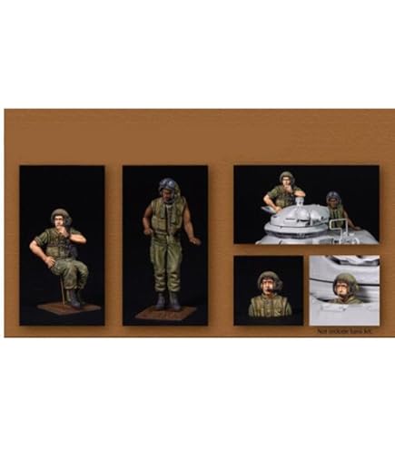 Maquette 1/35 Warriors – Figurines Résine – Équipage Nashorn Allemand (4 Pers.) – Hobby Fan