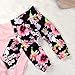 Lovely Baby Girls Outfit Winter Floral Hoodie with Pocket Flower Long Pants Set Leggings 2pcs (0-3M, Floral)