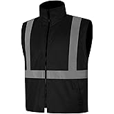 Uno Mejor High Visibility Winter Safety Vest, Hi Vis Vest for Cold Weather