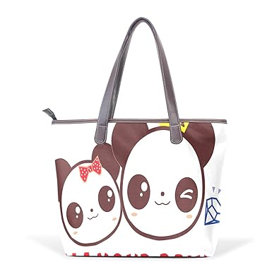 Amazon Ayustyle ハンドバッグ レディース パンダ 赤ちゃん イラスト Amazon Ayustyle ハンドバッグ レディース パンダ 赤ちゃん イラスト