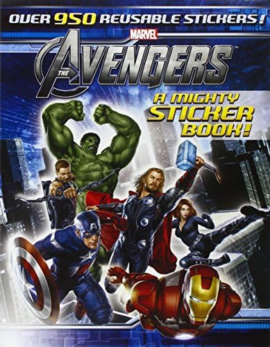 The Avengers: A Mighty Sticker Book (A Sticker-Activity Storybook) Paperback โ October 8, 2013