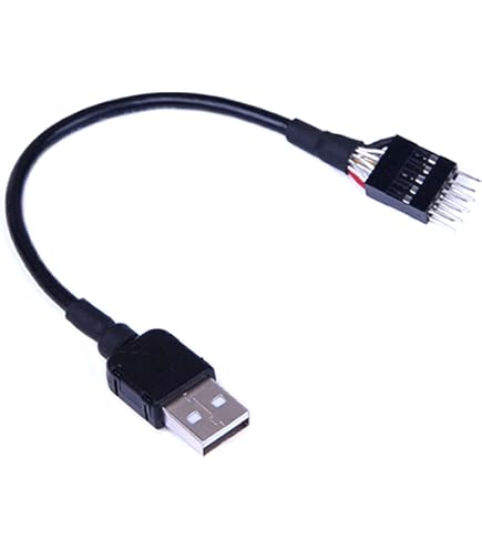 Amazon.com: YHXiXi Black USB 2.0 9-pin Male to 9-pin Female