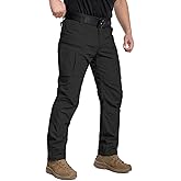 CARWORNIC Men's Lightweight Tactical Pants Ripstop Military Cargo Pants Water Resistant Outdoor Hiking Work Pants