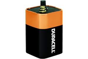 Duracell CopperTop 6V 908 Alkaline Lantern Batteries with Spring Terminals