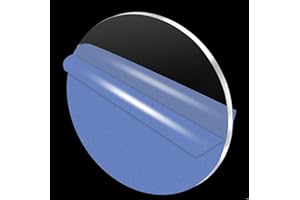 GetWant Acrylic Plexiglass Circles, 6" Diameter, 1/4" Thick, Set of 2 - Perfect for Signs, Artwork, Cake Board, DIY etc