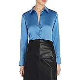 Club Monaco Womens Silk Charm Shirt
