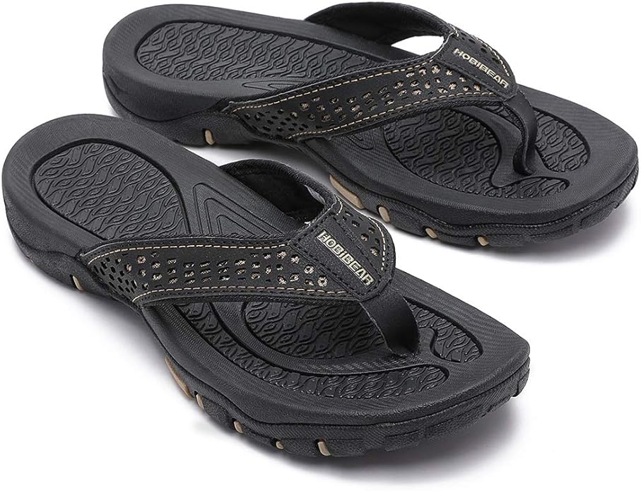 beach flip flops with arch support