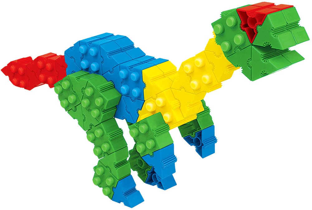 Buy Rhode Island Novelty 73pc Dinosaur TRex Playset Creative Big Brick