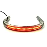 TADAFA 230mm 9.06 inch Width Retro Motorcycle Cafe