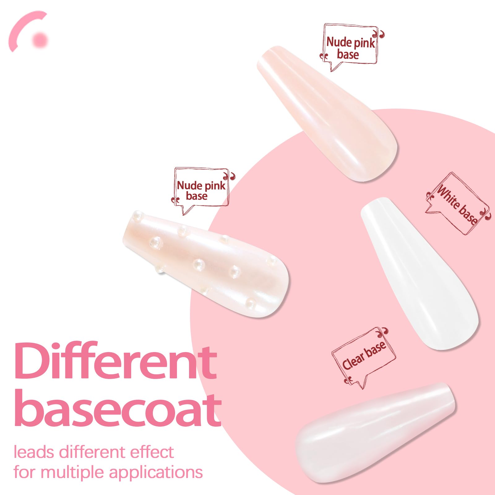 Allstarry White Pearl Chrome Nail Powder, Iridescent Aurora Powder Metallic Mirror Effect Glitter Powder Pearlescent Ice Transparent Mermaid Pigment Pearl Glitter Dust Kit for Nail Art Decoration - Image 2