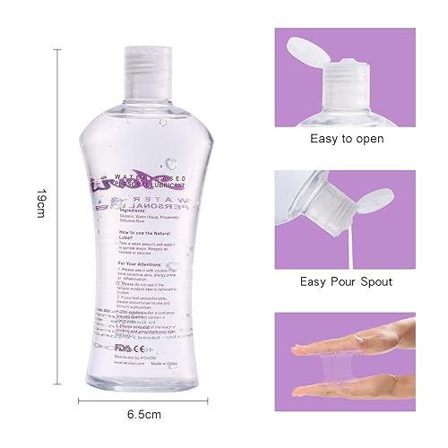 Acvioo Personal Lubricant for Sex, Long Lasting Super Slick Natural Water Based Lube for Men, Women and Couples, 14Fl oz in Saudi Arabia | Whizz Lubricants Acvioo Personal Lubricant for Sex, Long Lasting Super Slick Natural Water Based Lube for Men, Women and Couples, 14Fl oz in Saudi Arabia | Whizz Lubricants