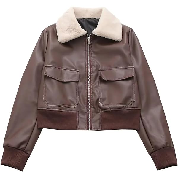 Aelfric Eden Leather Jacket Faux Vintage Oversized Motorcycle