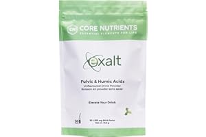 Exalt by Core Nutrients - Fulvic & Humic Acid Complex in the Purest Form | Enhanced Nutrient Absorption - 70+ Trace Minerals 