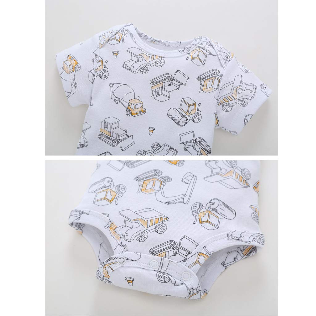 5 pack baby sleepsuits
