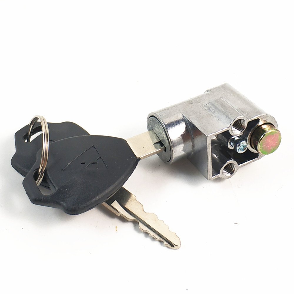 Lock with 2 Keys, fit for E-Bike Electric Bicycle, Scooter, Safety Box, Lock Box