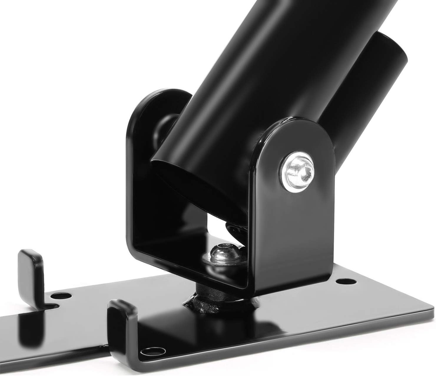 A2ZCARE Deluxe T-Bar Row Platform - Full 360° Swivel for Easy Use in Small Spaces – Fits 1” Standard & 2” Olympic Bars - Black : Sports & Outdoors